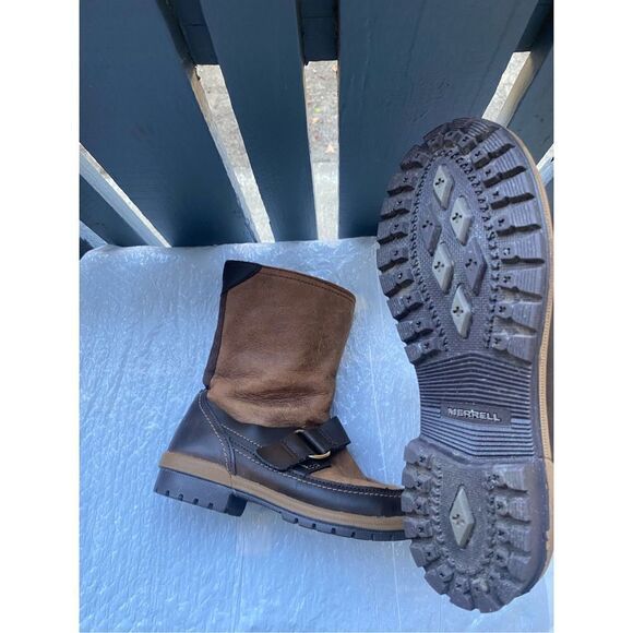 Women's Merrell Emery Buckle Boots Shoes Sz 5.5 US - Picture 8 of 10